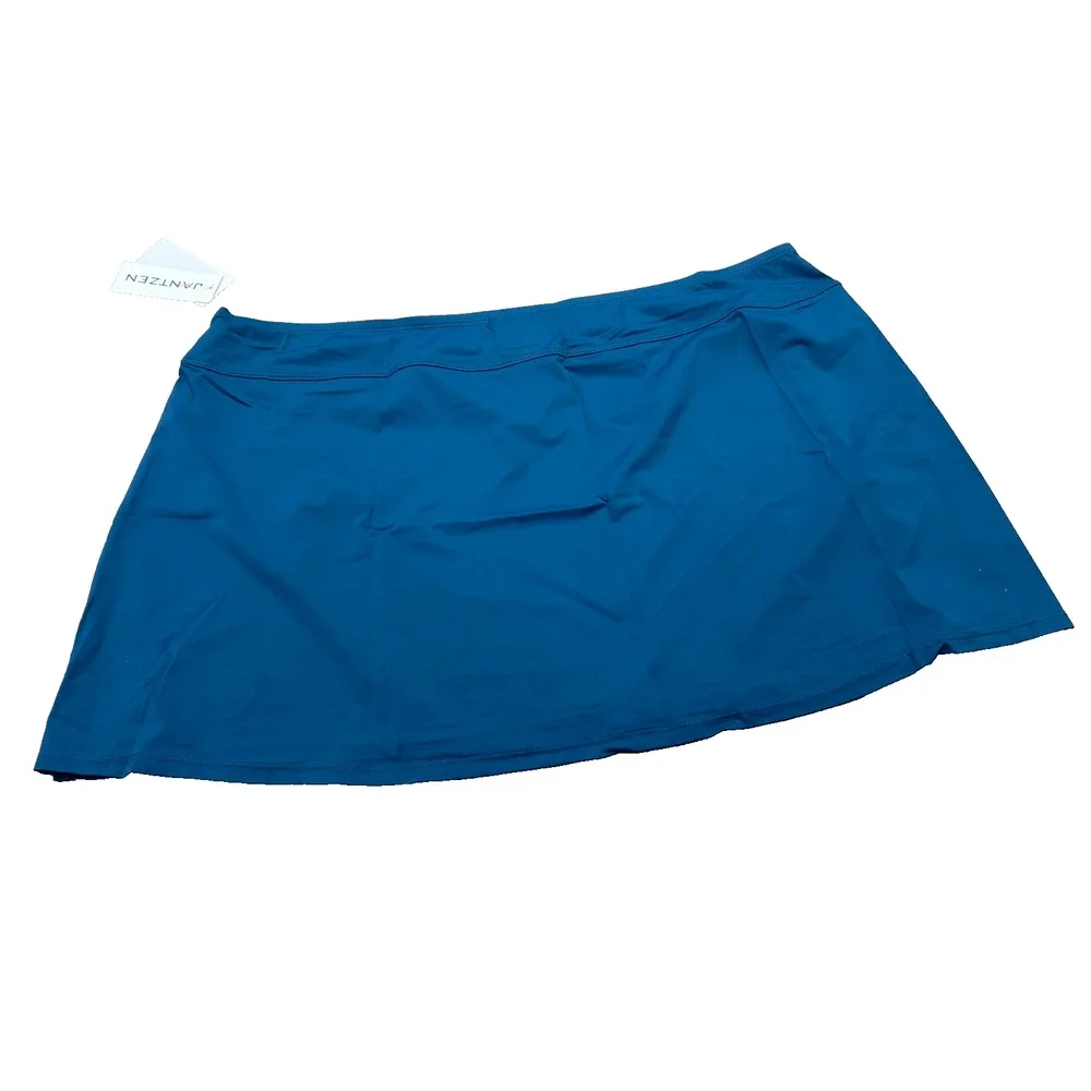 NWT Jantzen Womens Rockin Moroccan Stretch Side Slit Classic Mini Skirt‎ Size 16